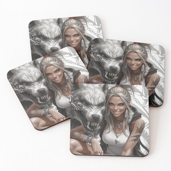 Item preview, Wolf and Girl designed and sold by RaF71PrO.