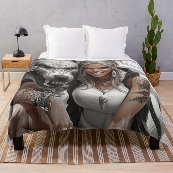 Item preview, Wolf and Girl designed and sold by RaF71PrO.