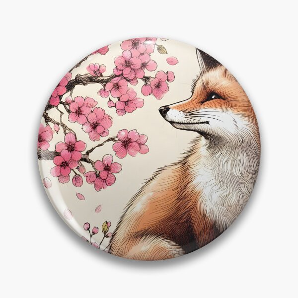 Item preview, Fox in Cherry Blossom Wonderland designed and sold by inkNext.