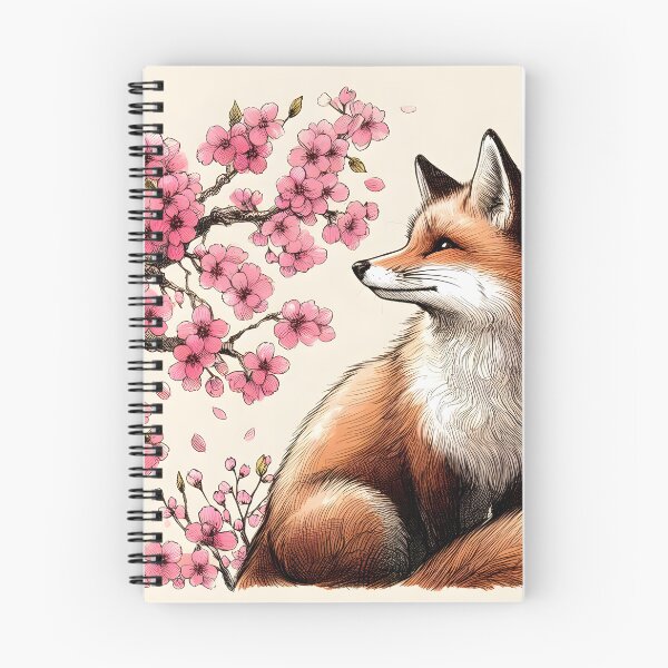 Item preview, Fox in Cherry Blossom Wonderland designed and sold by inkNext.
