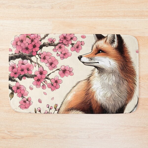 Item preview, Fox in Cherry Blossom Wonderland designed and sold by inkNext.