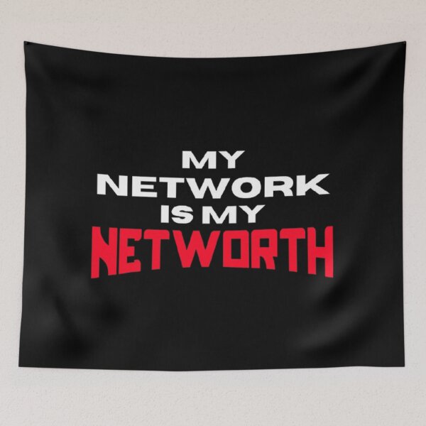 Item preview, Network Is Networth designed and sold by BumbleChynxBee.