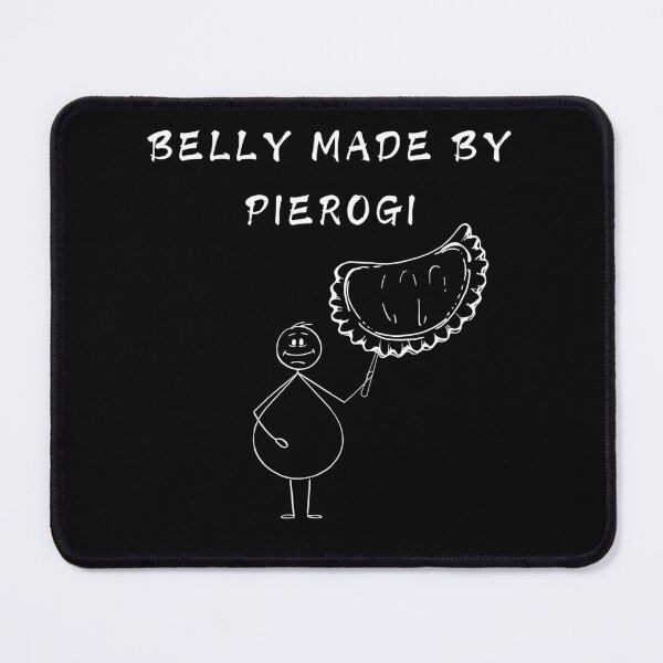 Item preview, Belly Made By Pierogi Dumplings Funny Design designed and sold by Maggie Mustard.