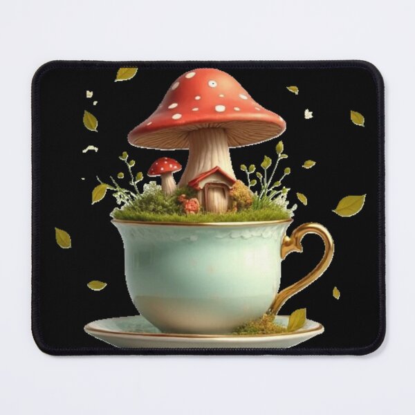 Item preview, Floating Mushroom Teacup designed and sold by PixelStoneDesign .