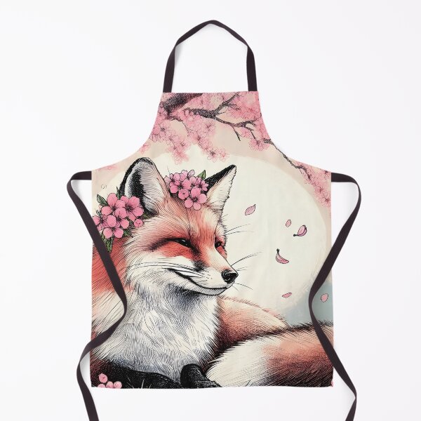 Item preview, Fox in Sakura Blossom Retreat designed and sold by inkNext.