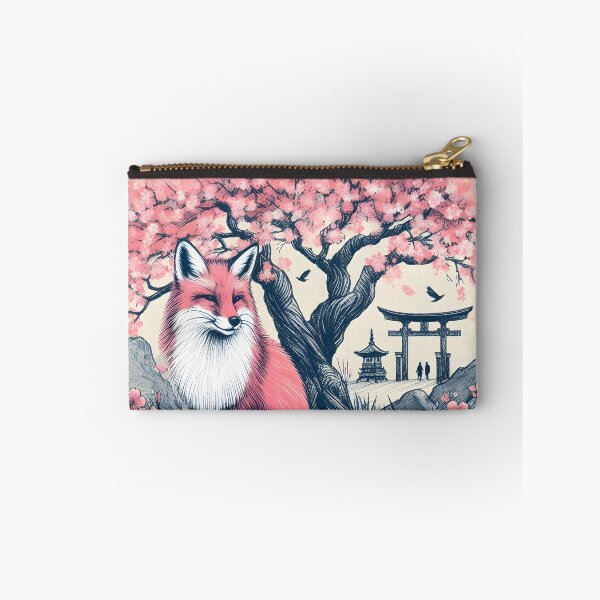 Item preview, Sakura Fox in Serene Bliss designed and sold by inkNext.