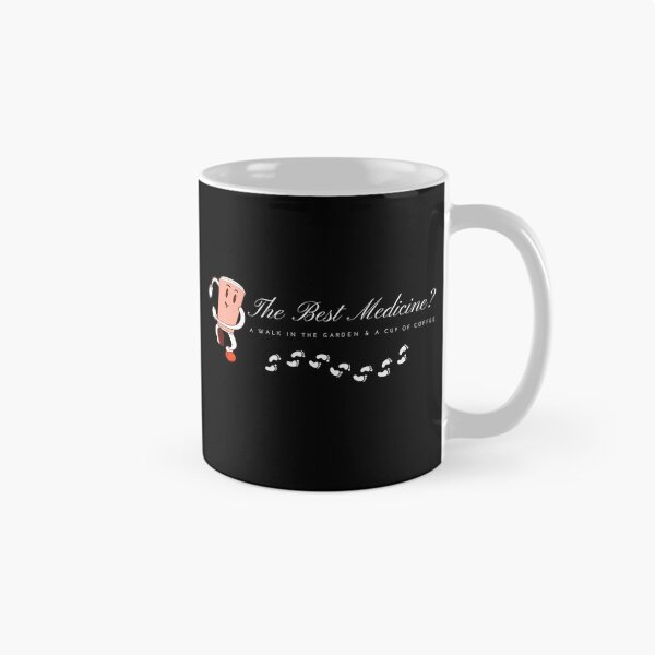 Item preview, Walk in the Garden & Coffee – Relaxing Self-Care Quote | Nature Lover Tee designed and sold by ipot.