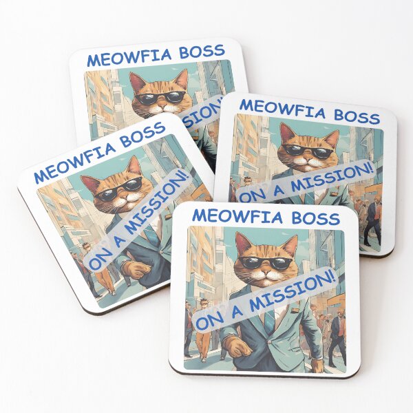 Item preview, The Boss Cat designed and sold by DoodleImprints.