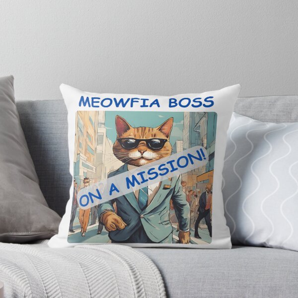 Item preview, The Boss Cat designed and sold by DoodleImprints.