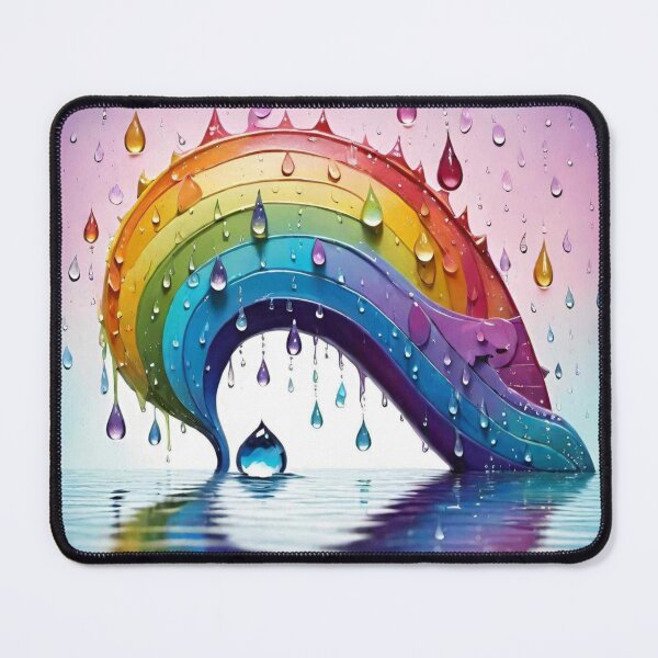 Item preview, Rainbow reflections designed and sold by KWGD - Kelly Woodward Graphic Designer.