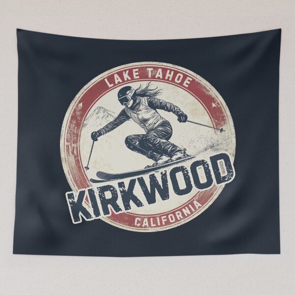 Item preview, Kirkwood - Lake Tahoe - California - United States designed and sold by GoodOldVintage.