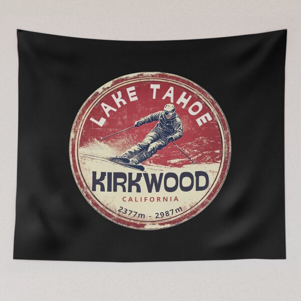 Item preview, Kirkwood - Lake Tahoe - California - United States designed and sold by GoodOldVintage.