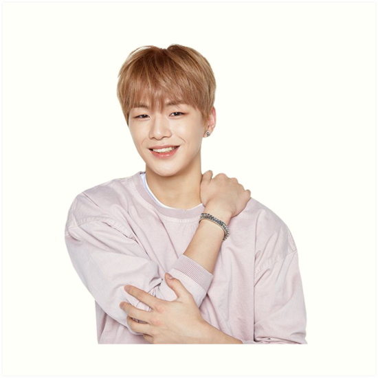 Wanna One Kang Daniel Innisfree Cute Art Print By Kpoptokens