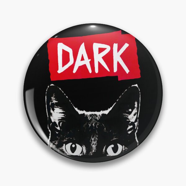 Artikelvorschau, Mysteriöse schwarze Katze mit „dunkler“ Typografie – kräftige Grafik entworfen und verkauft von VikArtStudio.