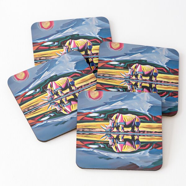 Item preview, Namibia Rhino At Waterhole  designed and sold by Sizani.