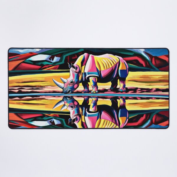 Item preview, Namibia Rhino At Waterhole  designed and sold by Sizani.