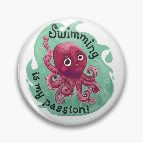 Item preview, Swimming is my passion designed and sold by Marlies Abramowski.