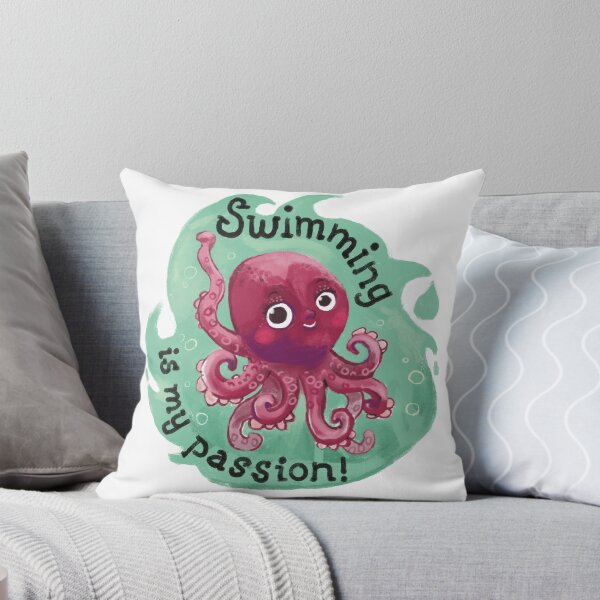 Item preview, Swimming is my passion designed and sold by Marlies Abramowski.