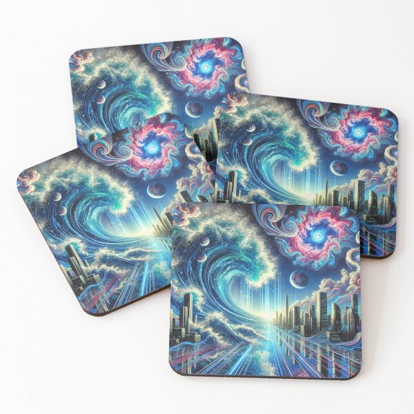 Item preview, Psychedelic tsunami. designed and sold by Lilashakti ⭐️ ⭐️ ⭐️ ⭐️ ⭐️.