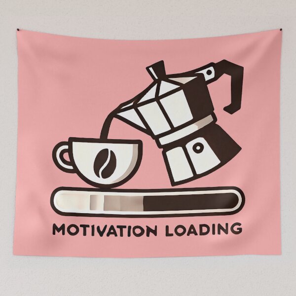 Item preview, ☕ Morning Fuel: Now Loading… designed and sold by TSQ.
