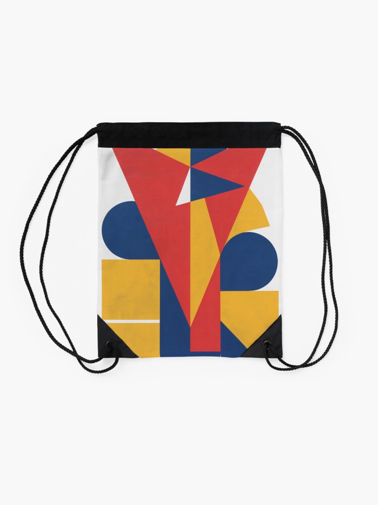 Thumbnail 2 of 3, Drawstring Bag, The Triangle designed and sold by Patricks-Art.