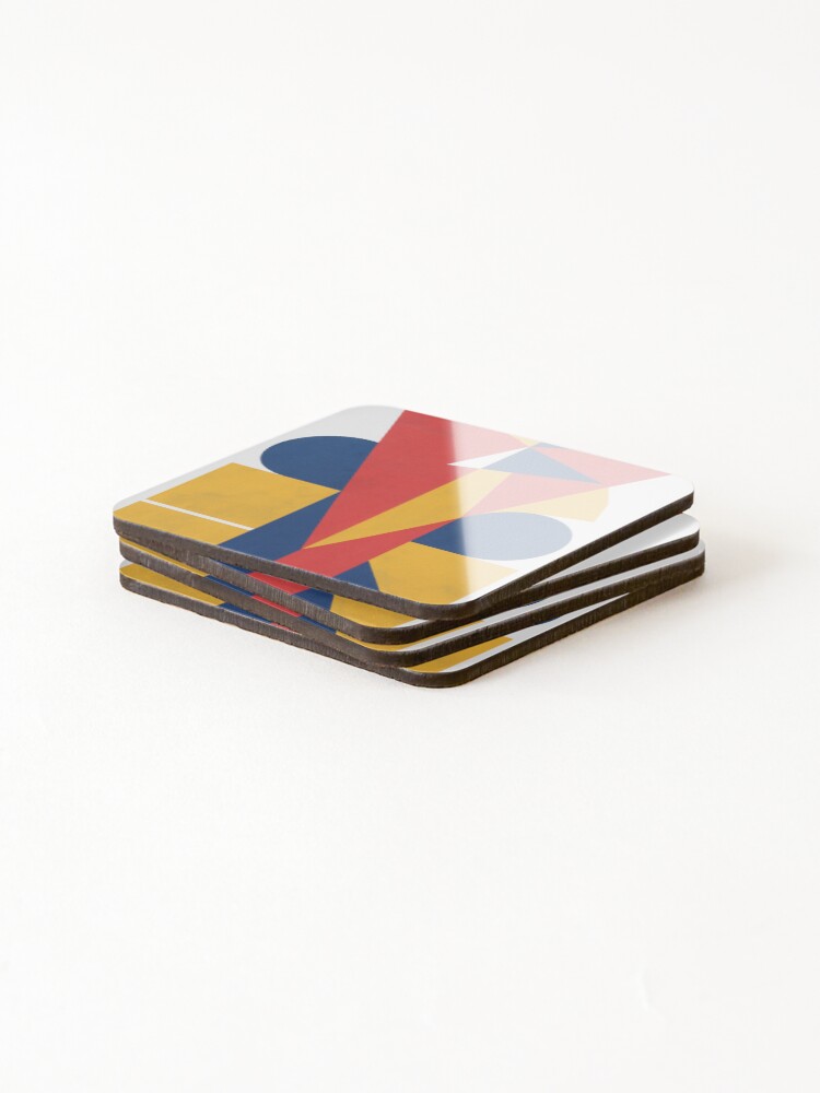 Thumbnail 4 of 5, Coasters (Set of 4), The Triangle designed and sold by Patricks-Art.