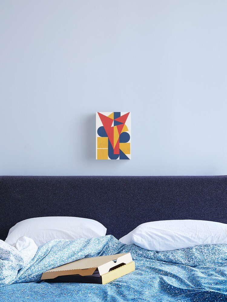 Thumbnail 1 of 3, Canvas Print, The Triangle designed and sold by Patricks-Art.
