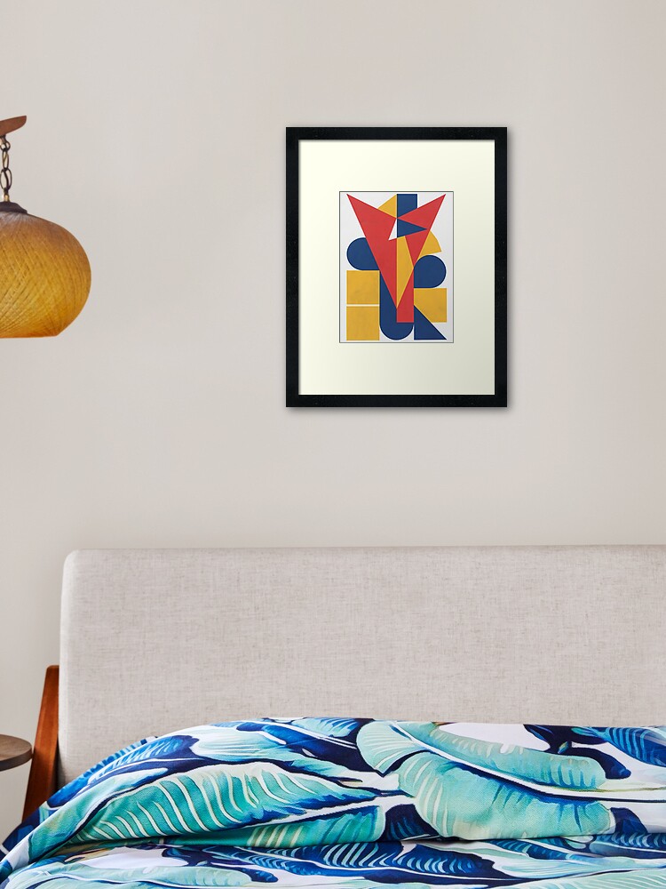 Thumbnail 2 of 7, Framed Art Print, The Triangle designed and sold by Patricks-Art.