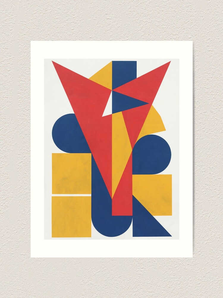 Thumbnail 1 of 3, Art Print, The Triangle designed and sold by Patricks-Art.