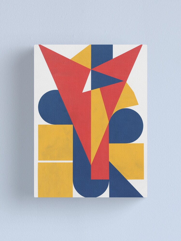Thumbnail 2 of 3, Canvas Print, The Triangle designed and sold by Patricks-Art.