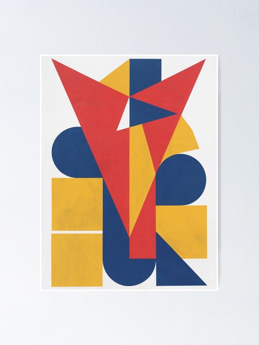 Thumbnail 1 of 3, Poster, The Triangle designed and sold by Patricks-Art.