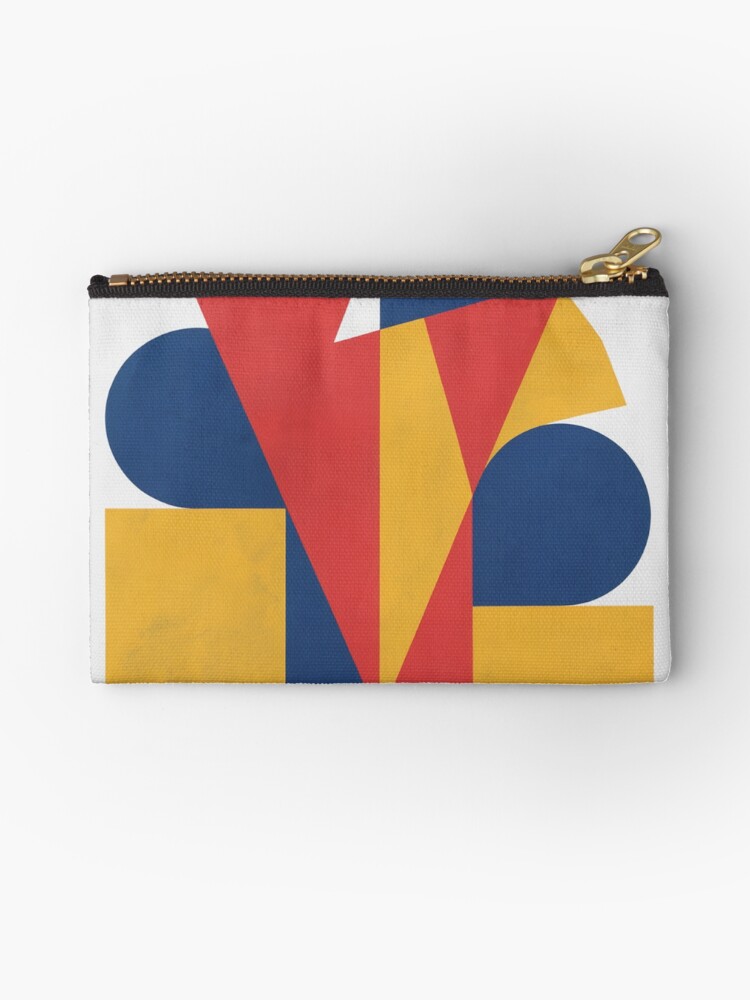Thumbnail 1 of 4, Zipper Pouch, The Triangle designed and sold by Patricks-Art.