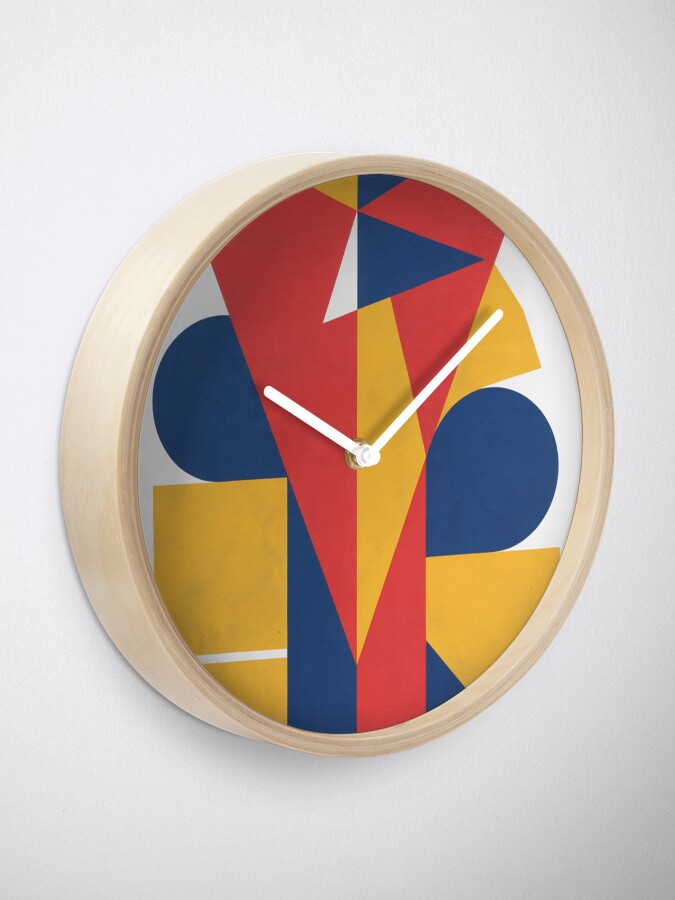 Thumbnail 1 of 4, Clock, The Triangle designed and sold by Patricks-Art.