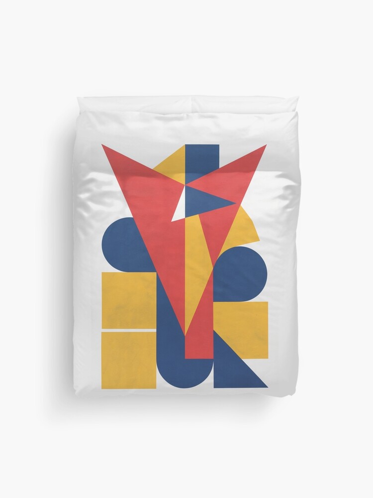 Thumbnail 1 of 2, Duvet Cover, The Triangle designed and sold by Patricks-Art.