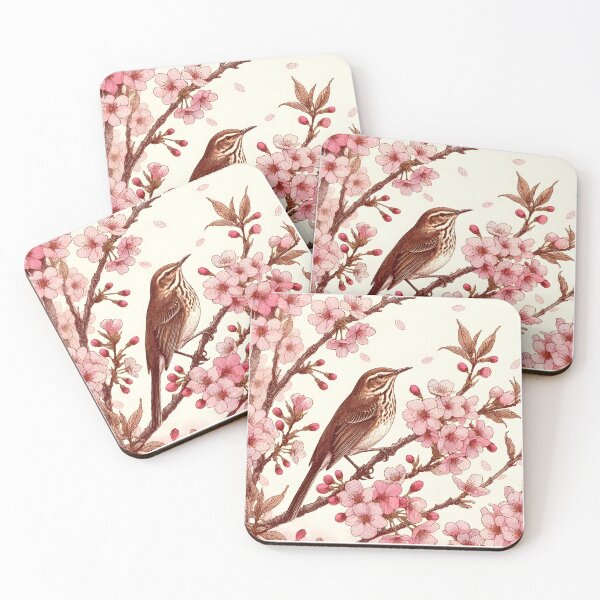 Item preview, Nightingales in Sakura Symphony designed and sold by inkNext.