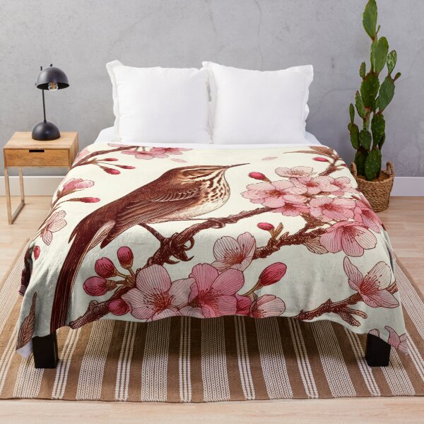 Item preview, Nightingales in Sakura Symphony designed and sold by inkNext.