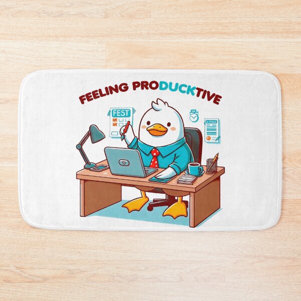 Item preview, Feeling Produktive Duck Meme designed and sold by Retr0Tshirts.