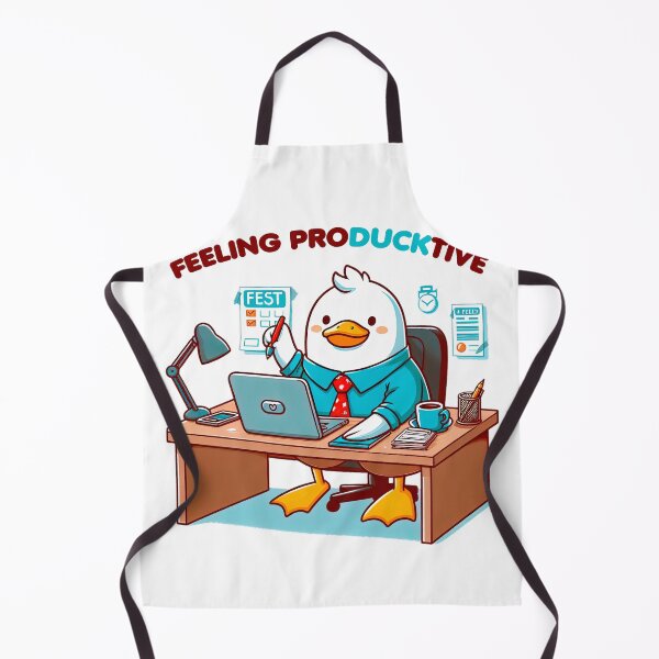 Item preview, Feeling Produktive Duck Meme designed and sold by Retr0Tshirts.