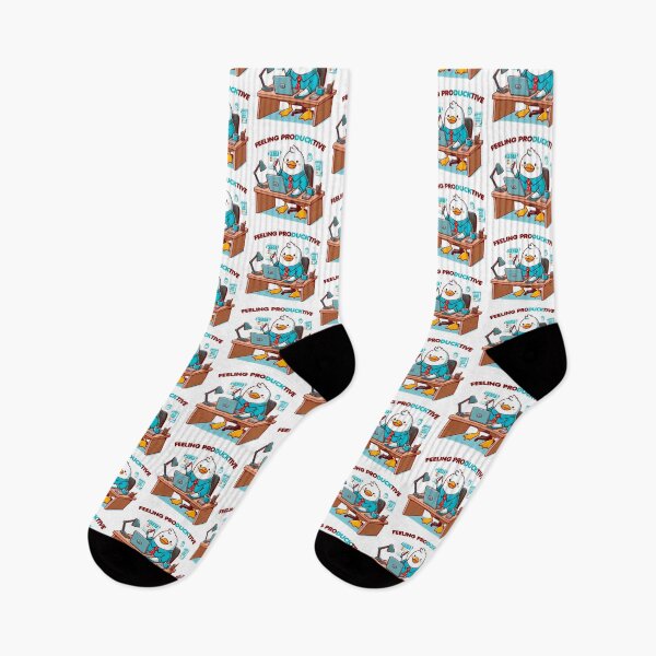 Item preview, Feeling Produktive Duck Meme designed and sold by Retr0Tshirts.