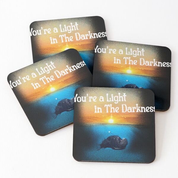 Item preview, Angler Fish - Light In The Darkness designed and sold by EdCreates.