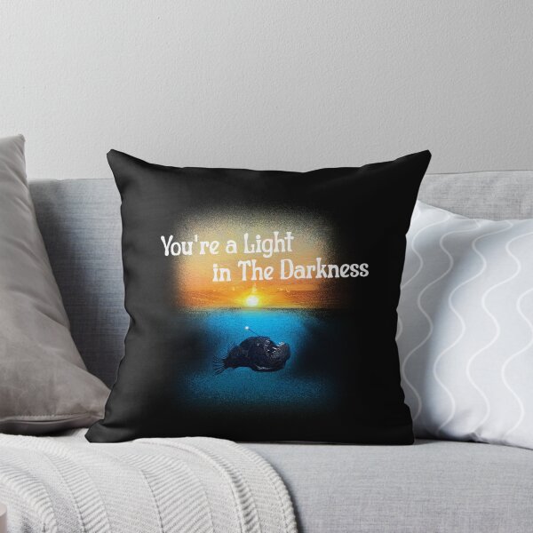 Item preview, Angler Fish - Light In The Darkness designed and sold by EdCreates.