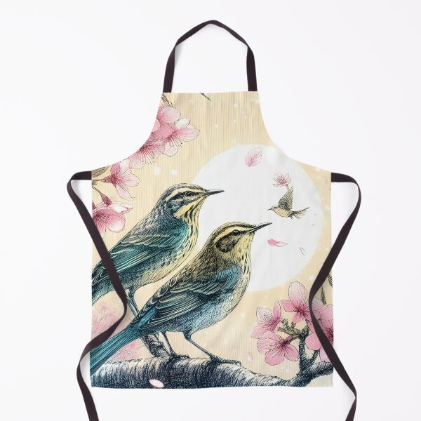 Item preview, Nightingales in Sakura Bliss designed and sold by inkNext.