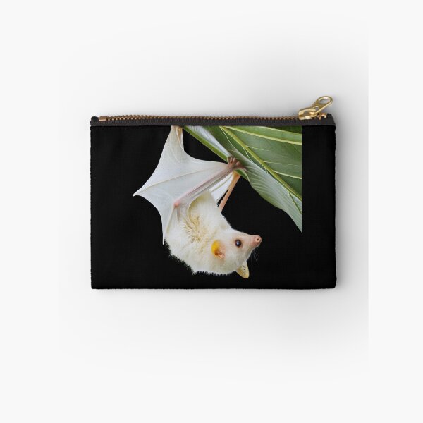Item preview, Honduran White Bat on leaf | Mammal | Wild Paths | Nature | Central America | Tropical Rainforest | White | designed and sold by WildPaths.