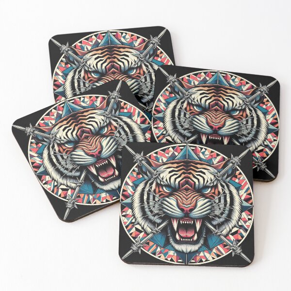 Item preview, The Tiger Geometric designed and sold by APOLLO TWENTY ONE.