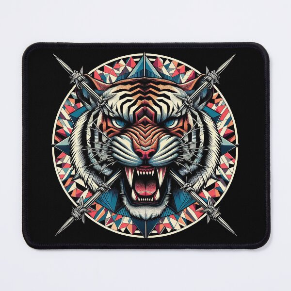 Item preview, The Tiger Geometric designed and sold by APOLLO TWENTY ONE.