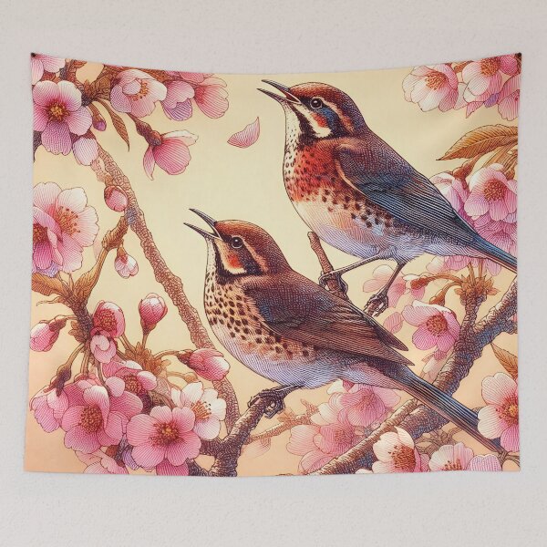 Item preview, Blossoming Nightingales' Symphony designed and sold by inkNext.