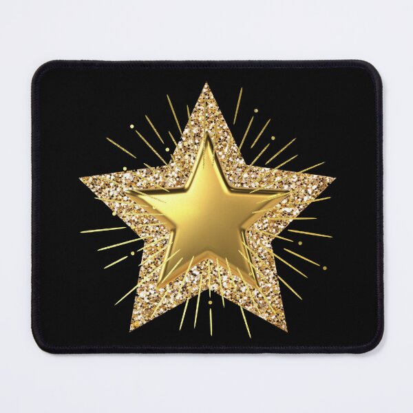 Item preview, Shining gold star designed and sold by Rbnano.