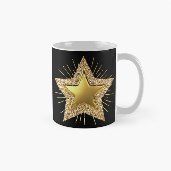 Item preview, Shining gold star designed and sold by Rbnano.