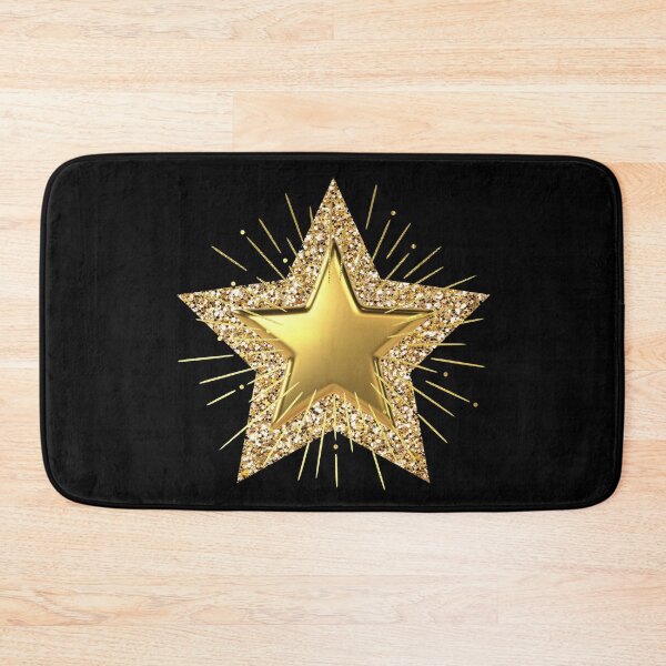 Item preview, Shining gold star designed and sold by Rbnano.