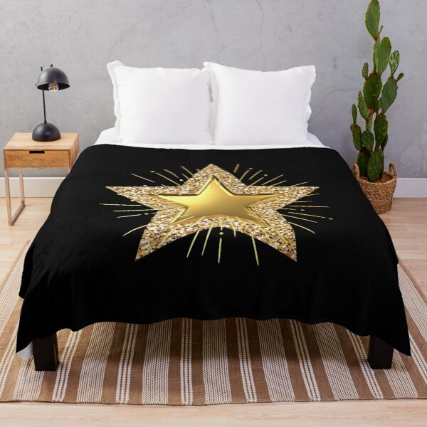 Item preview, Shining gold star designed and sold by Rbnano.